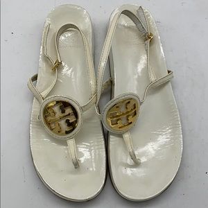 Tory Burch sligback sandals white sz 8